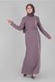 Stone Strip Detailed Pencil Dress 41375