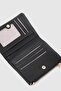 Buttoned Women's Black Wallet - 4