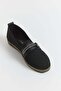 Closed Front Stylish Knitwear Ballerina Black - 3