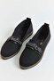 Closed Front Stylish Knitwear Ballerina Black