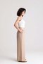 Women's Stone Premium Tencel Fabric Palazzo Trousers 31074 - 2