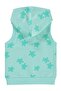 Turtle Print 3-18 Months Vest - Green - 2