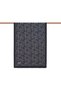 Patterned Tensoft Shawl - Mesopotamia Patterned - Black - 2