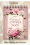 Spring - Summer Themed Vintage Sticker Book, Scrapbook |   Agenda |   Journal Sb0005