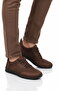 Premium Brown Genuine Leather Men's Casual Shoes 2101 m - 2