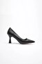 Black Heeled Women's Stiletto Tr20Ms02A - 2