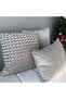 "Cheva" Textured Throw Pillow Cover Set - Light Gray - 3