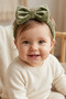 Soft Velvet Baby Bow Hair Band