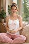 Women's Star Printed Milan Strap Pajama Set