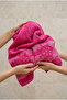 Cotton Collection Bukle Beach Towel Çark Fuchsia - 3