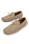 , Men's Genuine Leather Casual Shoes 1611065Ze07912 Sand - 7