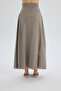 Mombasa Pleat Detail Smoked Skirt - 5