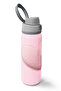 Powder Heart Patterned Thermos with Straw and Direct Drinking Steel Thermos 800 ml 38592 - 2