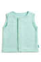 Snap Cotton Baby Kids Vest - Mint - 4