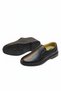 6843 100% Genuine Leather Orthopedic Gel Sole Men's Black Casual Shoes – Seasonal Men's Shoes - 2