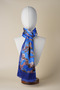 100% Silk Shawl Scarf(45X165 cm) -Vincent Van Gogh(Almond Tree Blue) - 2