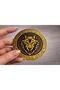God Bless Turkey - Gold Peç - Coat of Arms - Military Patch