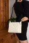 Original Special Boxed Luxury Soft Leather 3-Compartment Large Volume Gift for Lover, Girlfriend, Mom, Birthday Gift, Stylish Daily Women's Shoulder Bag with Adjustable Strap - Cream - 7