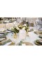 12-Pack Gold Metal Name Card Holders,Table Number Stands with Storage Box for Weddings and Parties - 3