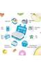 Leak-Proof Bento Lunch Box for Kids,5 Compartments,BPA-Free Food Container - 6