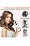 Automatic Curling Iron, White, Cordless Rechargeable, Lcd Display, Fast Heating, Ceramic Barrel - 6