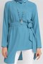 Asymetric Cut Birds Detail Tunic 40867 - 4