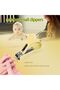 Zelin Baby Grooming Kit, 8 in 1 Baby Hair Brush/Nail Clipper/Nose Cleaner/Finger Toothbrush/Nail Sci - 4