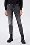 Funny High Waist Regular Fit Straight Leg Black Women's Jeans - 3