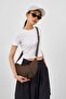 Carpe Teknik Fabric Sports Shoulder Bag Dark Brown