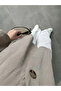 Button Detailed Oversize Shirt Blouse - 6