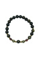 Certified Gold Obsidian, Pyrite, Lal and Hematite Natural Stone Men's Bracelet Set of 2 - 5