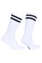Retro N-Twist Technology Bamboo and Cotton Casual Sports Socks Black/White 4 Pairs - Kraft Box - 4
