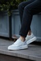 Potley Model Genuine Combination Leather Imported Sole S Sneakers Shoes - 3