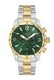 Sapphire Glass Sports Silver - Gold - Green Men's Watch Nc08-29420706-Cncm