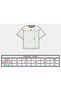 White Oversized Printed Men's T-Shirt - 3