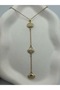 Long Adjustable Steel Necklace with Sea Shell Detail – Gold & Silver Color Options Available - 3