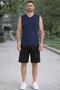 Ribbed v-neck tank top