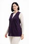 Women's Simple Pattern Combed Cotton Mother's Vest for Middle Ages and Above 1130 - 2