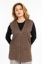Women's Middle-Aged and Above Mercerized Pocket Buttoned Rolax Mother Vest 750