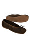 , Women's Genuine Leather Ballerinas 1611062Z4038 Brown - 7