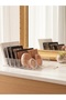19cm Eyeshadow, Lipstick, Eye Palette, Makeup Supplies Organizer with Compartments - 2