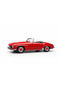 1:24 Scale Mercedes-Benz 190 SL Die-Cast Model - Vintage Red Convertible Roadster - 3