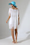 Tasseled Linen Beach Dress Pareo - 5
