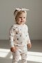 100% Cotton Combed Cotton Pajama Set 3-18 Months Baby Set Soft with Snap Fasteners on the Shoulder - 4
