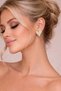 Steel Heart Zircon Stone Earrings Do Not Tarnish. - 2