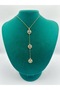 Heart Figured Adjustable Steel Long Necklace Gold&Silver (Suitable for Special Occasions/Daily Use/Gift)