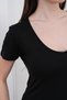 Extra Soft Viscose T-Shirt-Black - 6