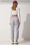 Black Seasonal Raised Sweatpants - 5