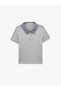 Viscose Blended Slim Fit Short Sleeve Polo Collar T-Shirt - 4