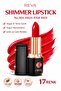 Shimmer Lipstick High Risk Red - Shimmer Lipstick - No: 904 - Vegan & Clean Content - 5